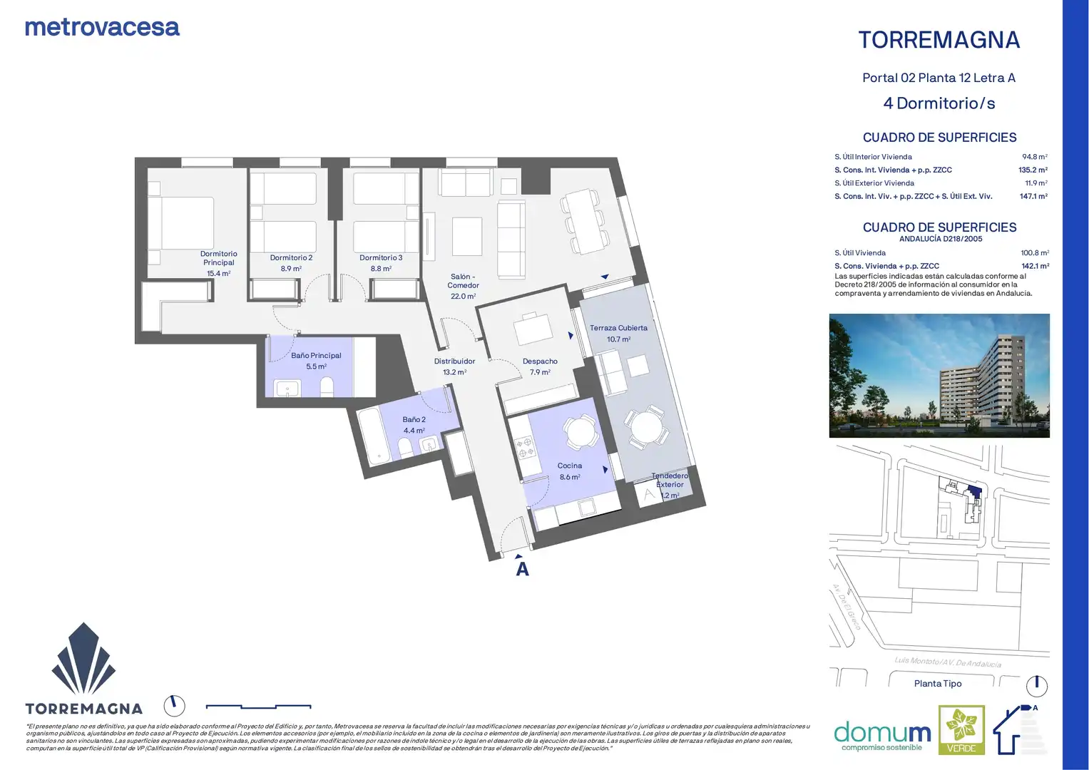 Appartement avec piscine à vendre à Cruz del Campo, Sevilla. Parcela RMA. P.E.R.I ARI “La Cruz del Campo", imagen 2