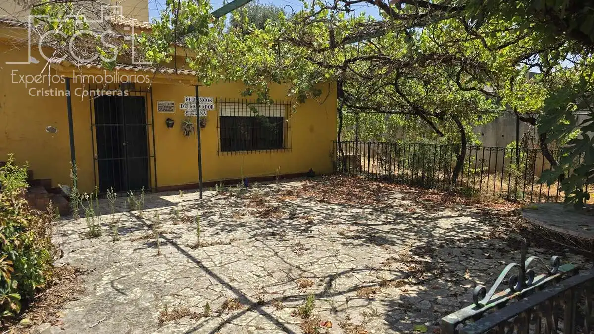 Vista exterior de Casa o xalet en venda en Mairena del Alcor amb Aire condicionat, Traster i Piscina