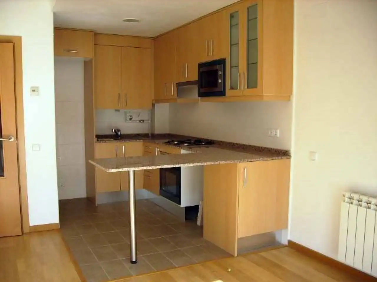 Kitchen of Flat for sale in Terrassa  with Heating, Parquet flooring and Balcony