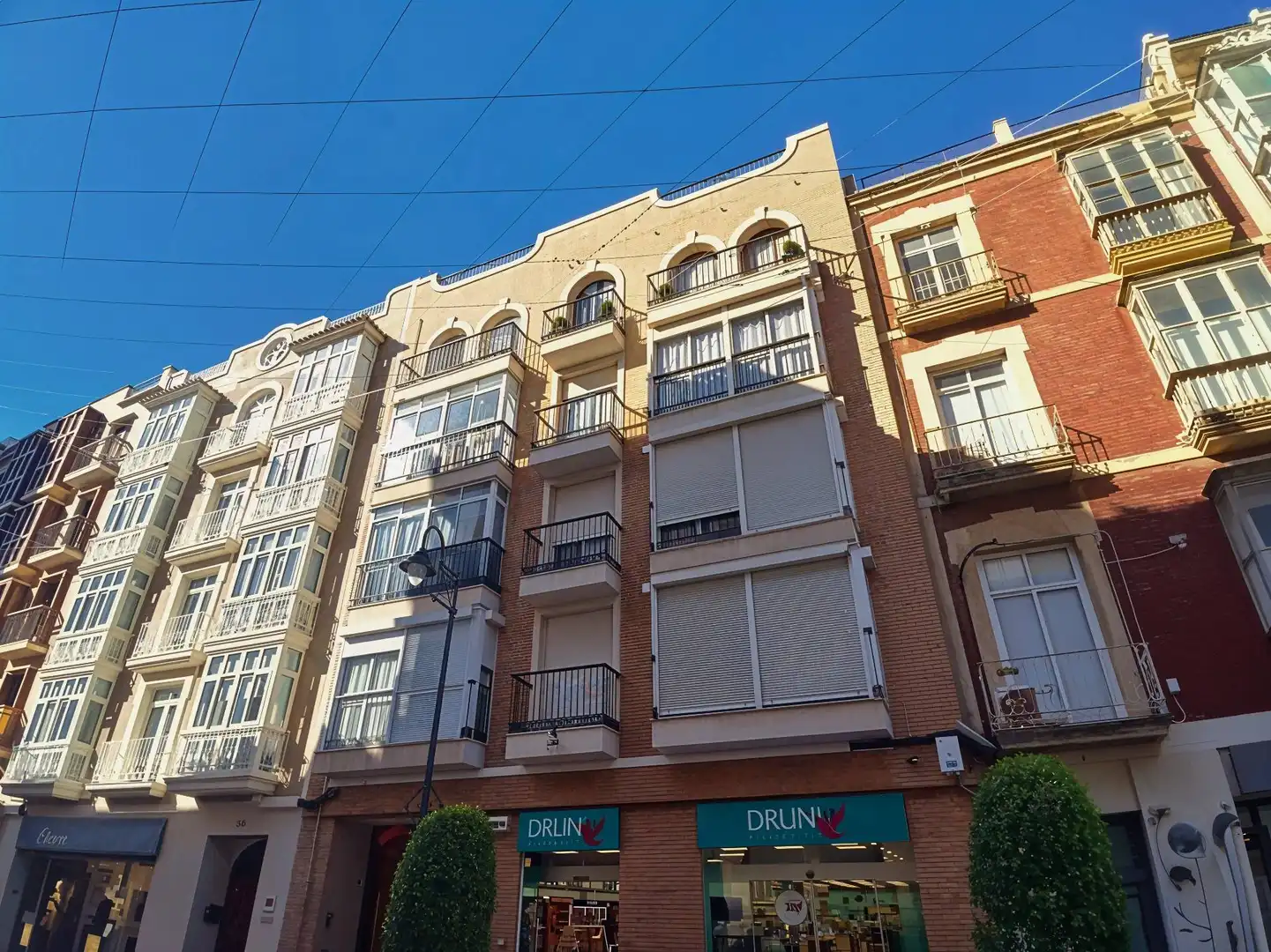 Vista exterior de Ático de alquiler en Cartagena con Aire acondicionado, Calefacción y Parquet