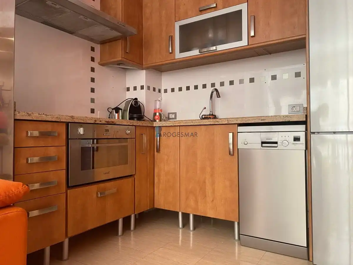 Cocina de Apartamento en venta en Benicasim / Benicàssim con Trastero y Piscina comunitaria
