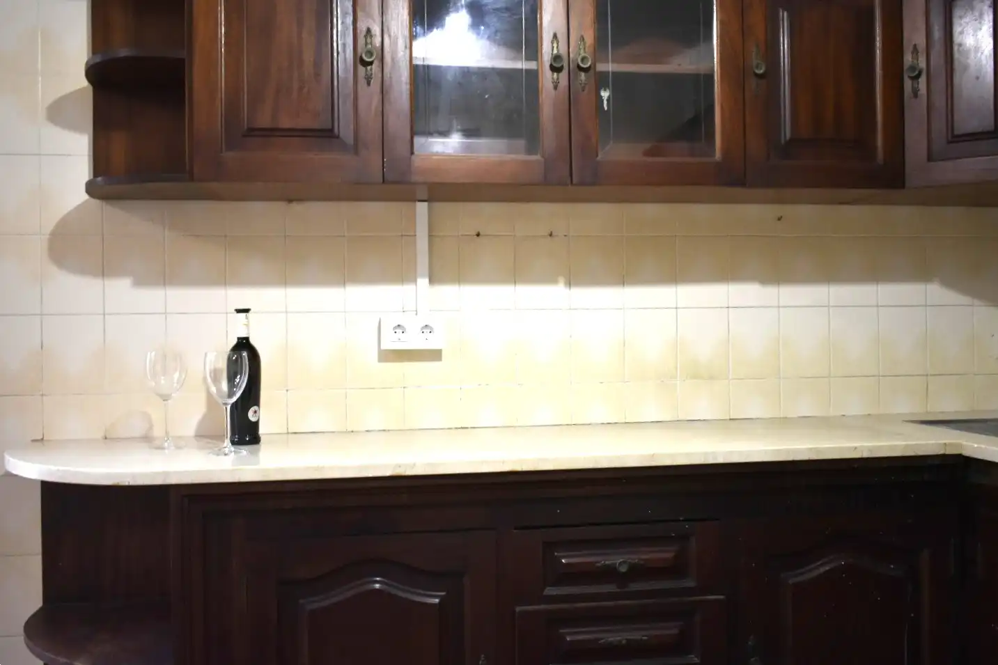 Cuina de Casa adosada en venda en Firgas amb Jardí privat, Terrassa i Balcó
