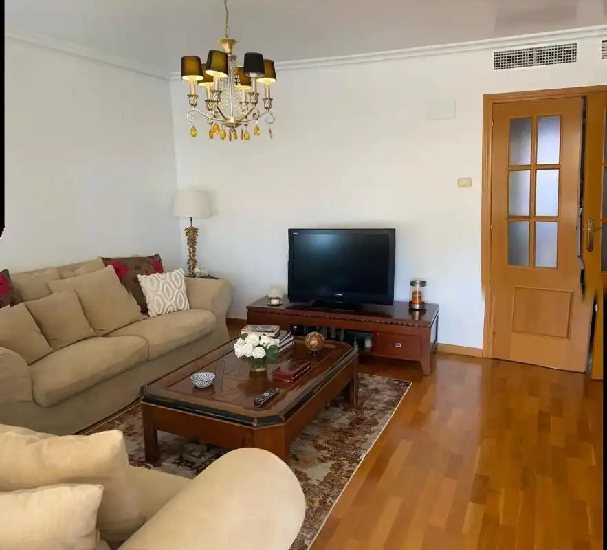 Sala d'estar de Apartament en venda en Alicante / Alacant amb Aire condicionat