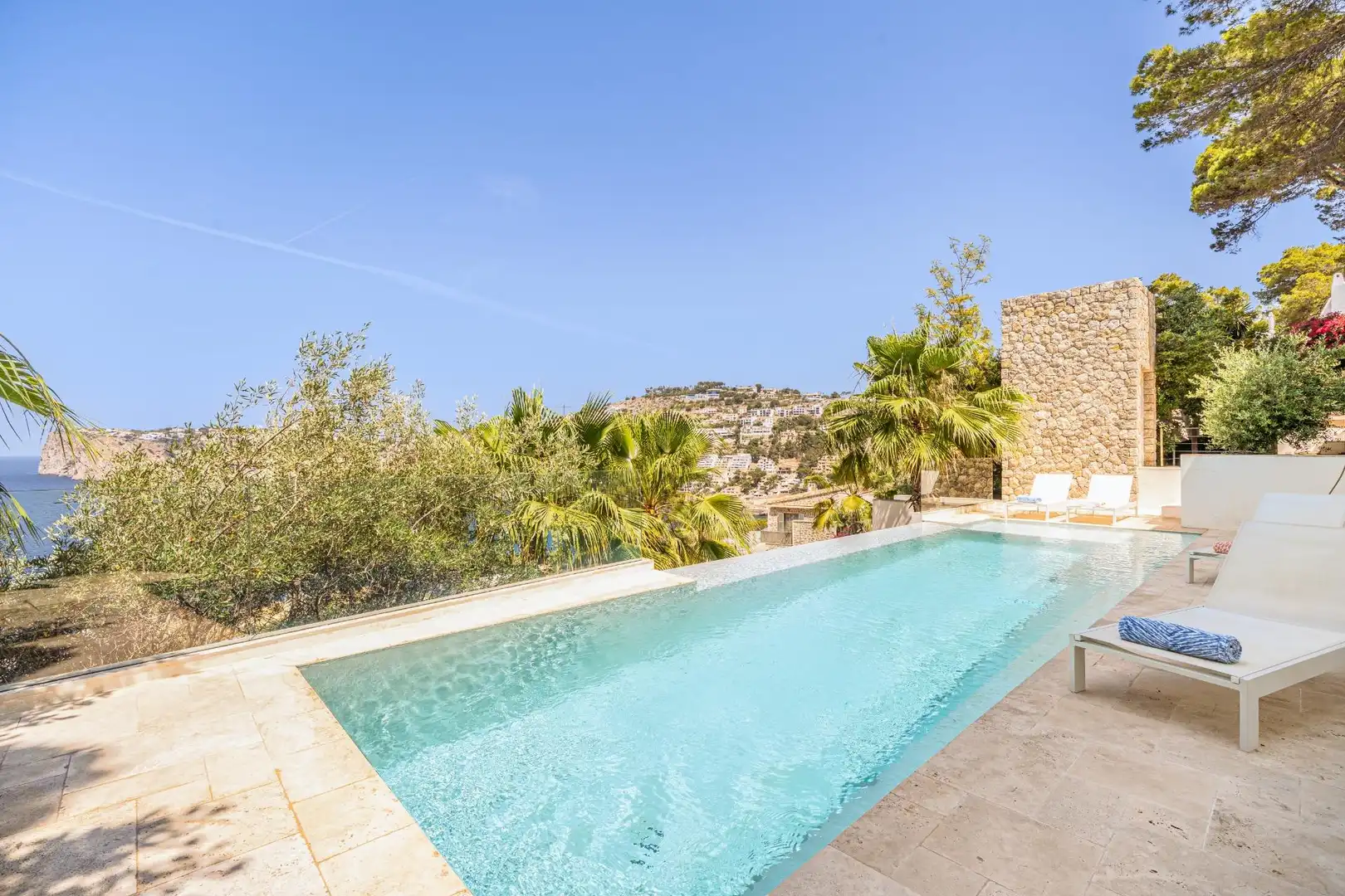 Piscina de Casa o xalet en venda en Andratx amb Aire condicionat, Calefacció i Jardí privat