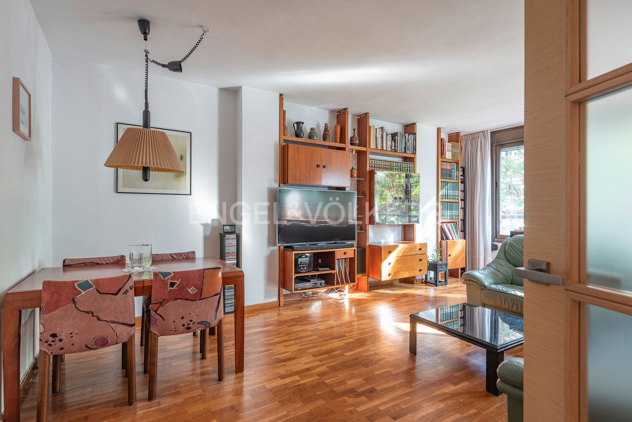 Sala d'estar de Apartament en venda en  Barcelona Capital amb Aire condicionat, Calefacció i Terrassa