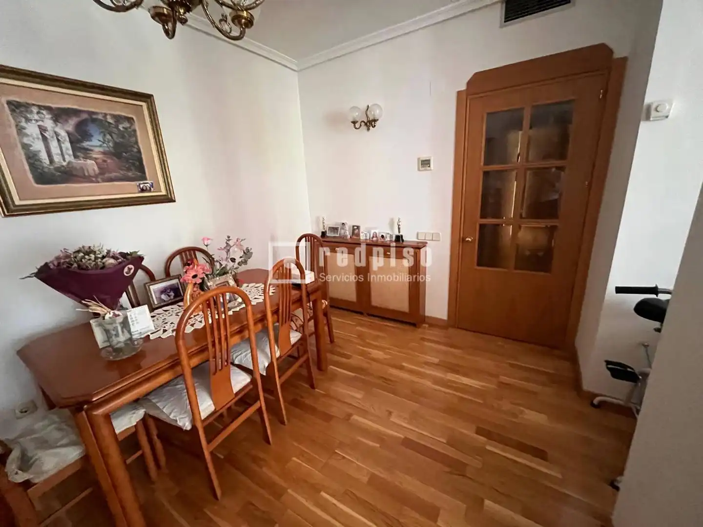 Dining room of Flat for sale in Madrid  with Air Conditioner, Heating and Private garden