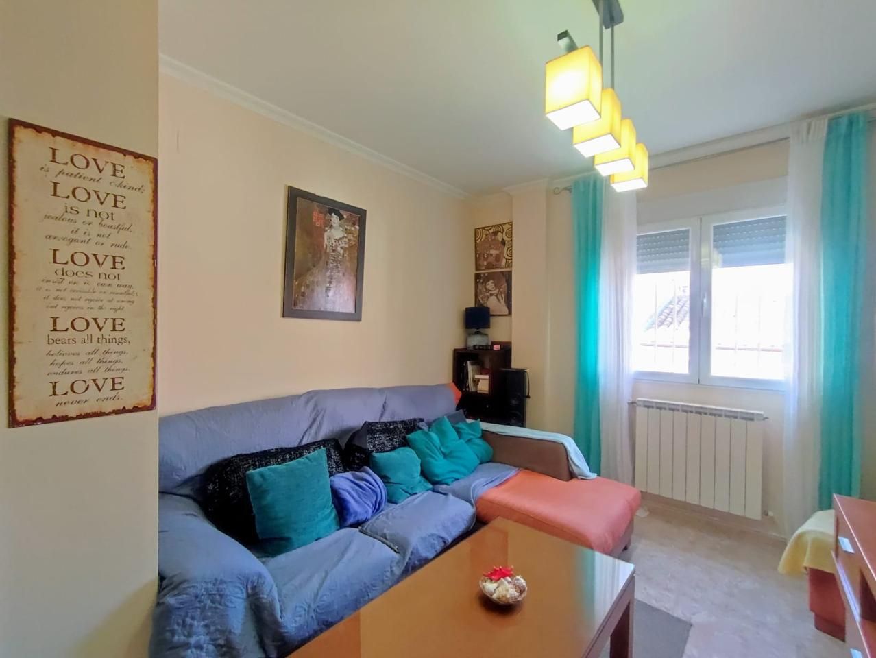Living room of Flat for sale in  Albacete Capital  with Heating and Terrace