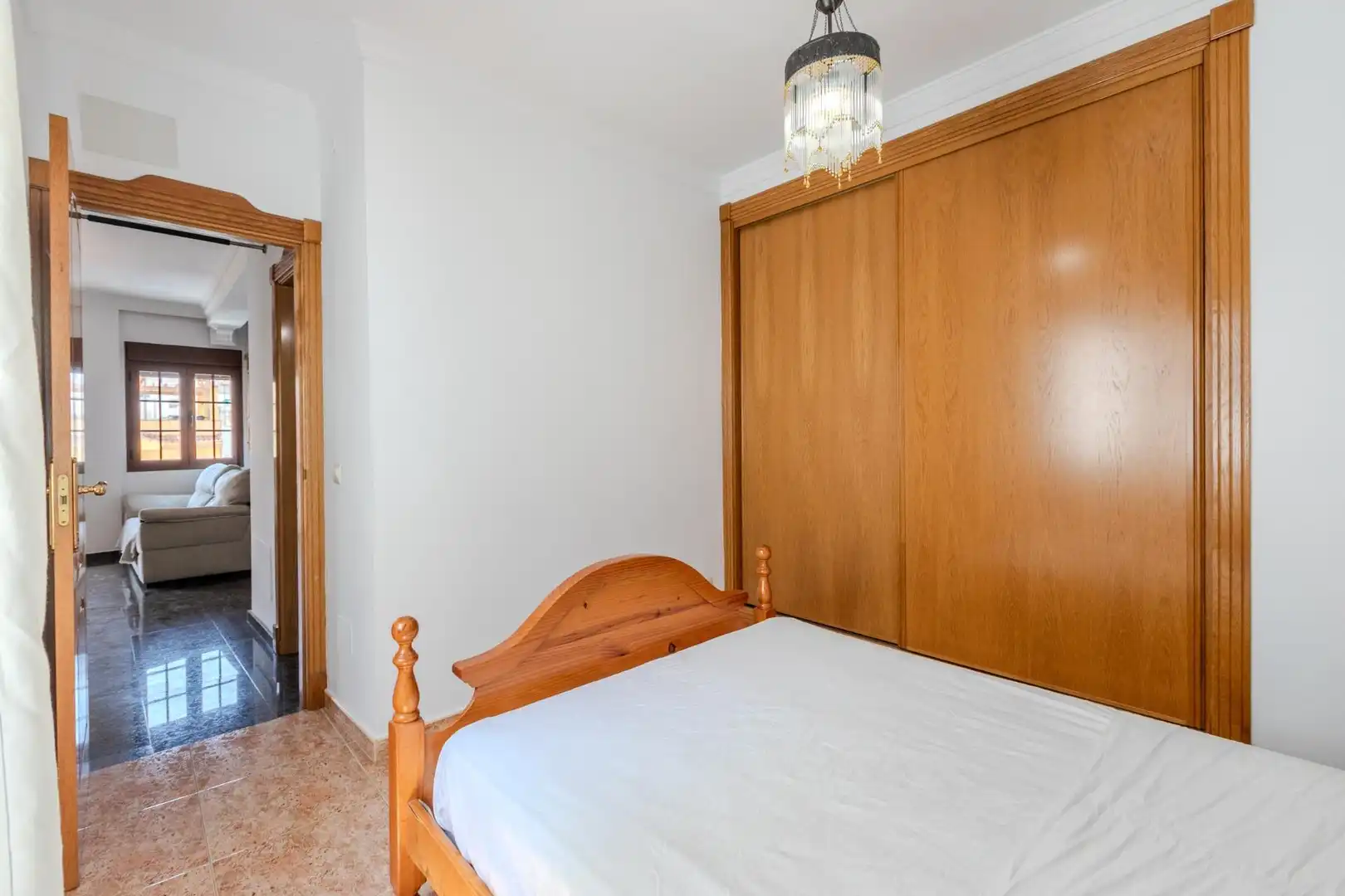 Schlafzimmer von Maisonette zur Miete in Fuengirola mit Klimaanlage, Terrasse und Möbliert