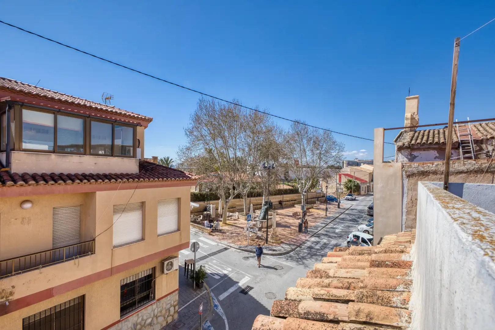 Exterior view of Detached homes for sale in Sant Joan d'Alacant  with Air Conditioner, Heating and Parquet flooring