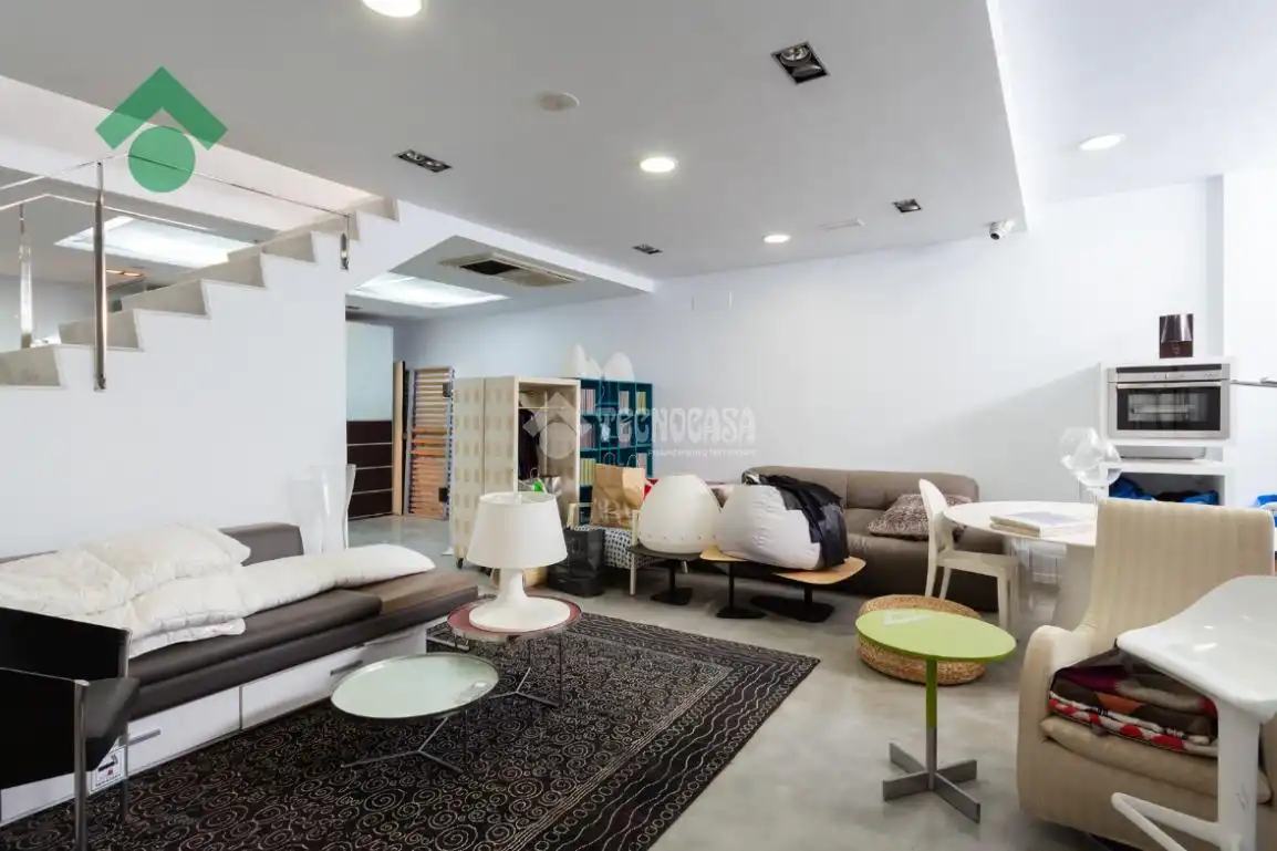Wohnzimmer von Geschaftsraum zur Miete in Nerja mit Klimaanlage, Alarm und Haustechnik