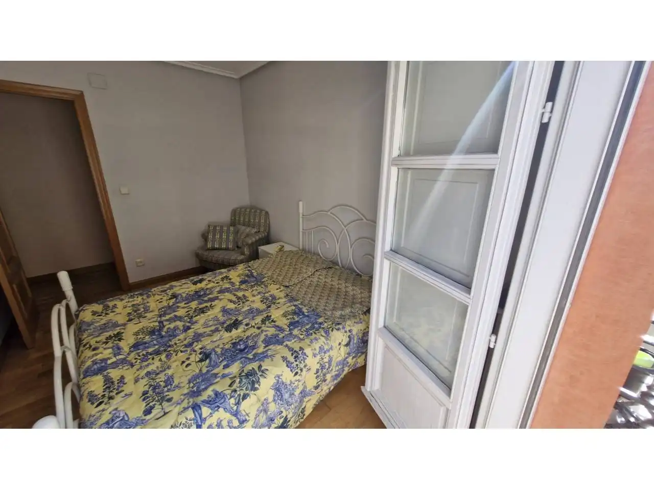 Schlafzimmer von Wohnung zur Miete in  Logroño mit Heizung, Parkett und Abstellraum