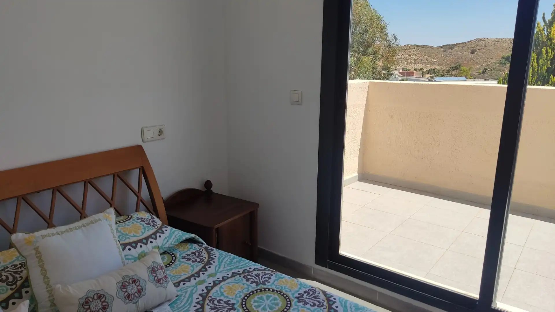 Schlafzimmer von Maisonette zum Verkauf in Vera mit Klimaanlage, Heizung und Privatgarten
