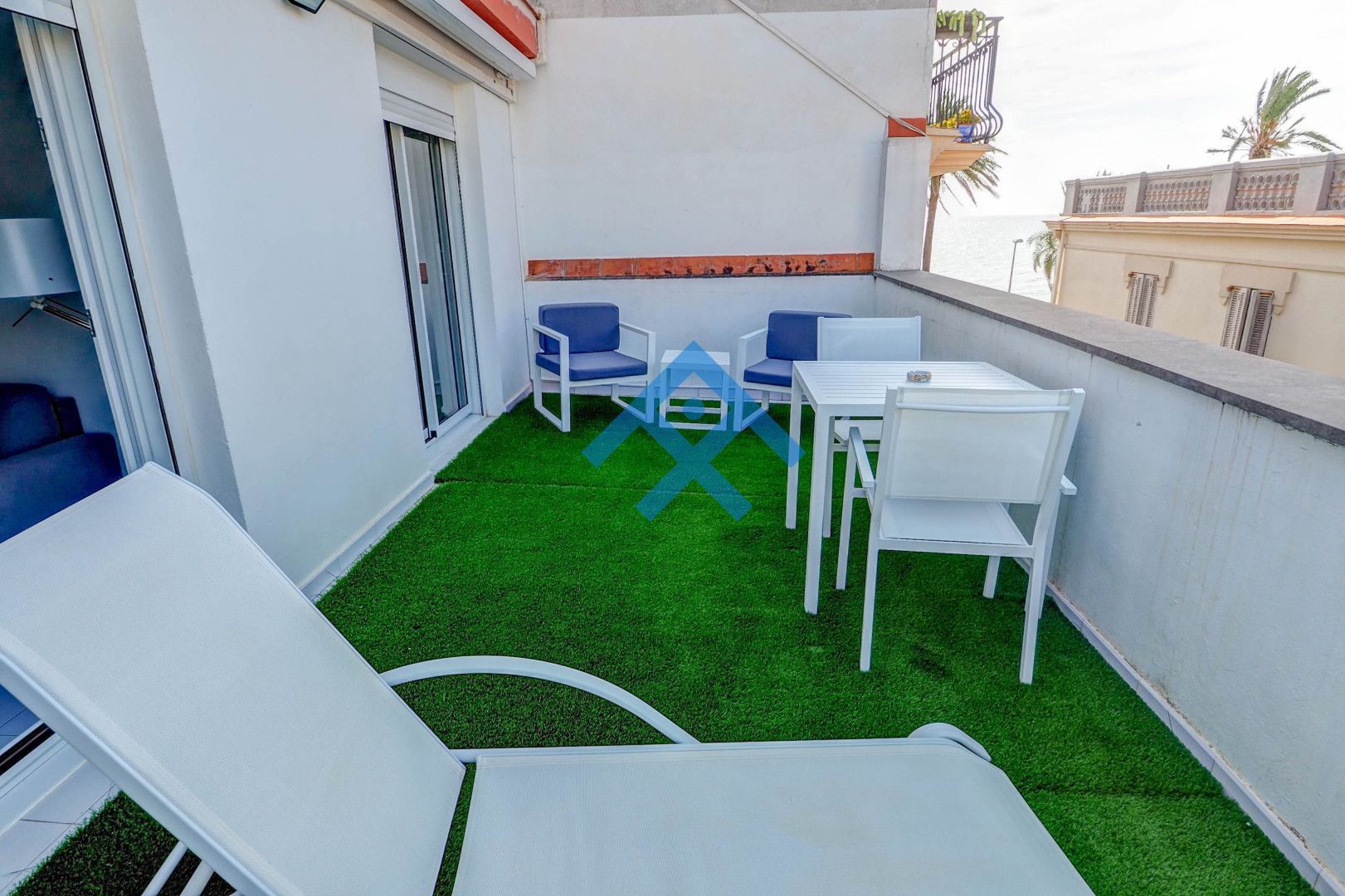 Terrassa de Pis de lloguer en Sitges amb Calefacció