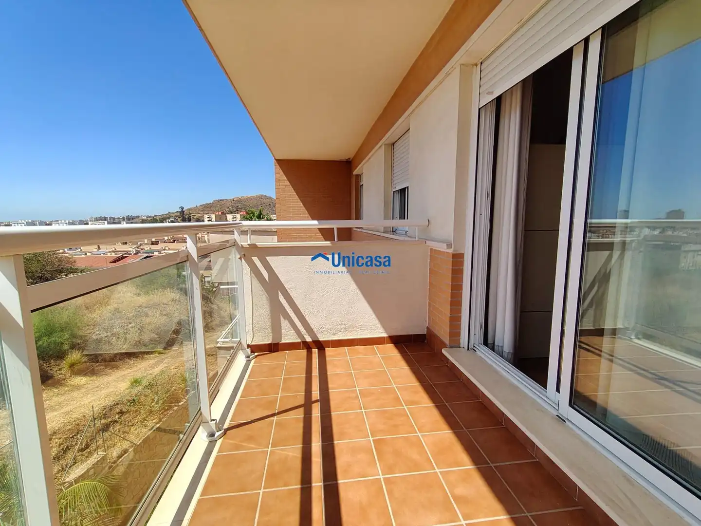 Balcony of Flat for rent in Málaga  with Air Conditioner, Furnished and Community pool