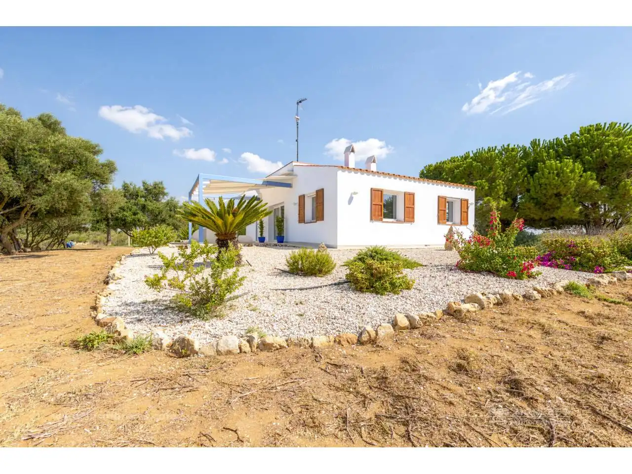 Vista exterior de Finca rústica en venda en Ciutadella de Menorca amb Calefacció, Jardí privat i Terrassa
