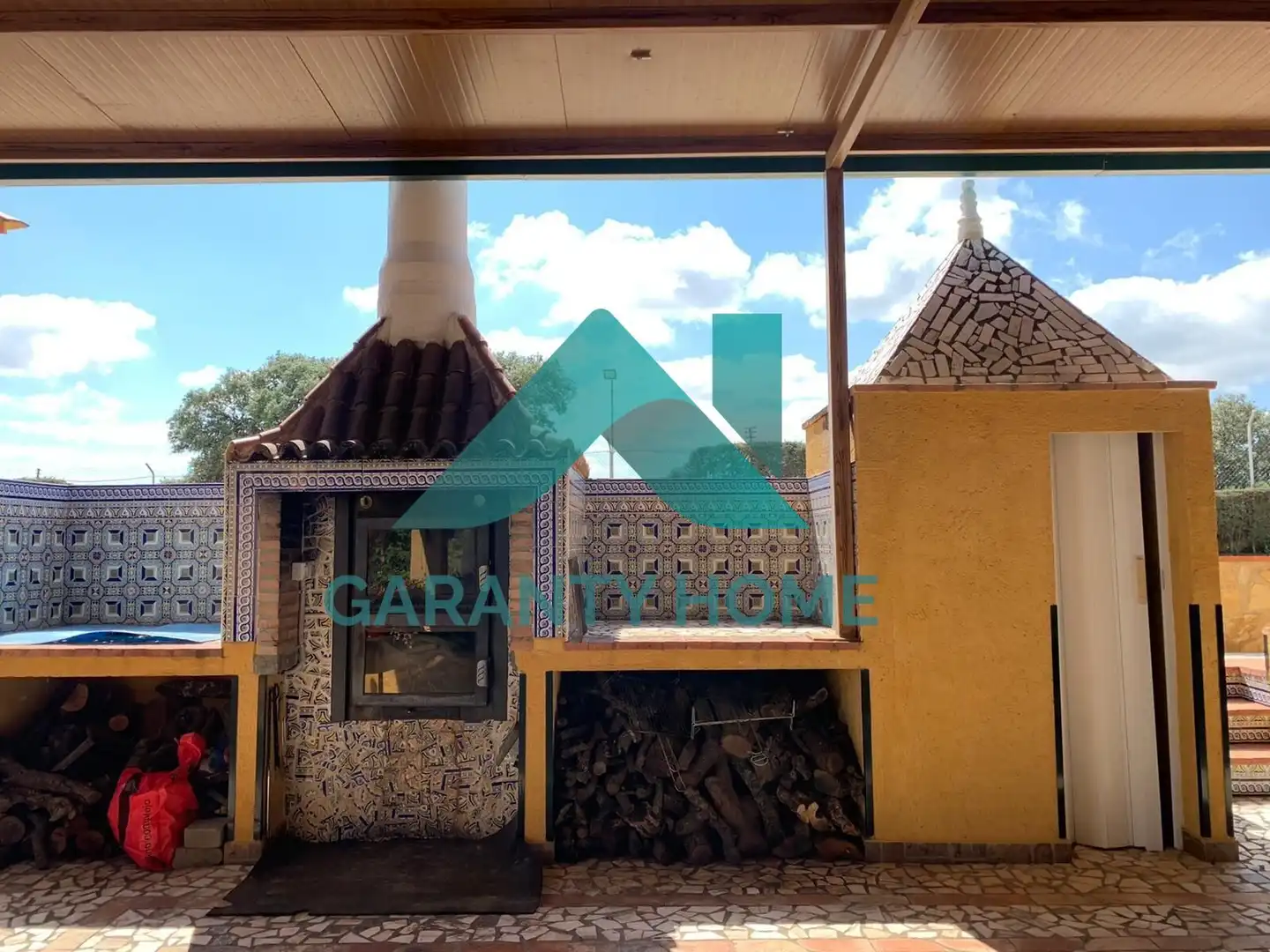 Jardí de Casa o xalet en venda en Almoharín amb Aire condicionat, Calefacció i Jardí privat