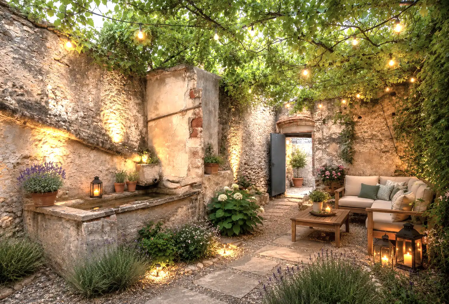 Terrasse von Country house zum Verkauf in Bràfim mit Privatgarten