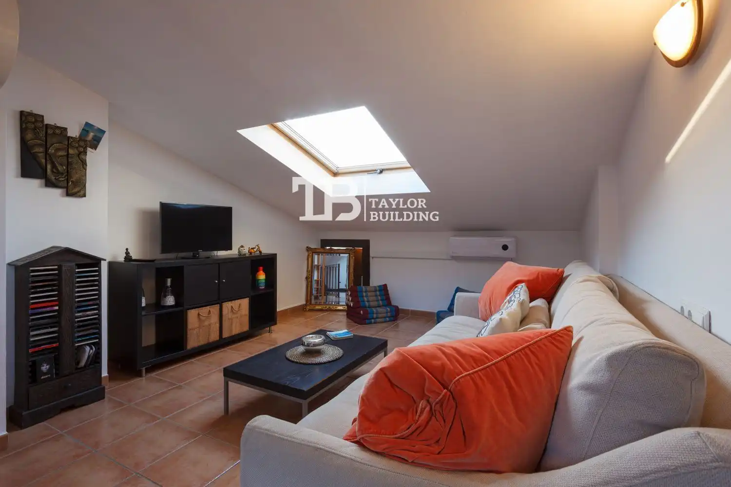 Sala de estar de Dúplex en venta en  Palma de Mallorca con Aire acondicionado, Calefacción y Terraza