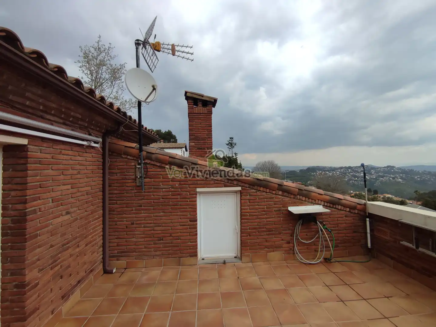 Terrassa de Casa o xalet en venda en Cervelló amb Calefacció, Jardí privat i Terrassa