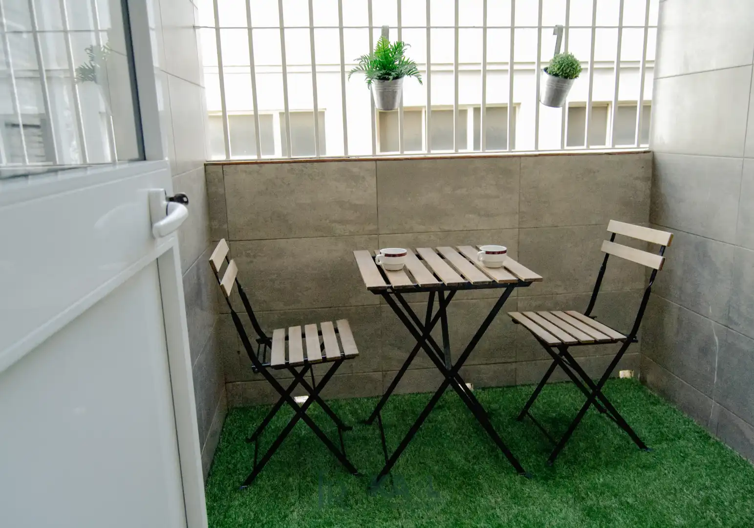 Terraza de Piso de alquiler en Málaga con Aire acondicionado y Amueblado