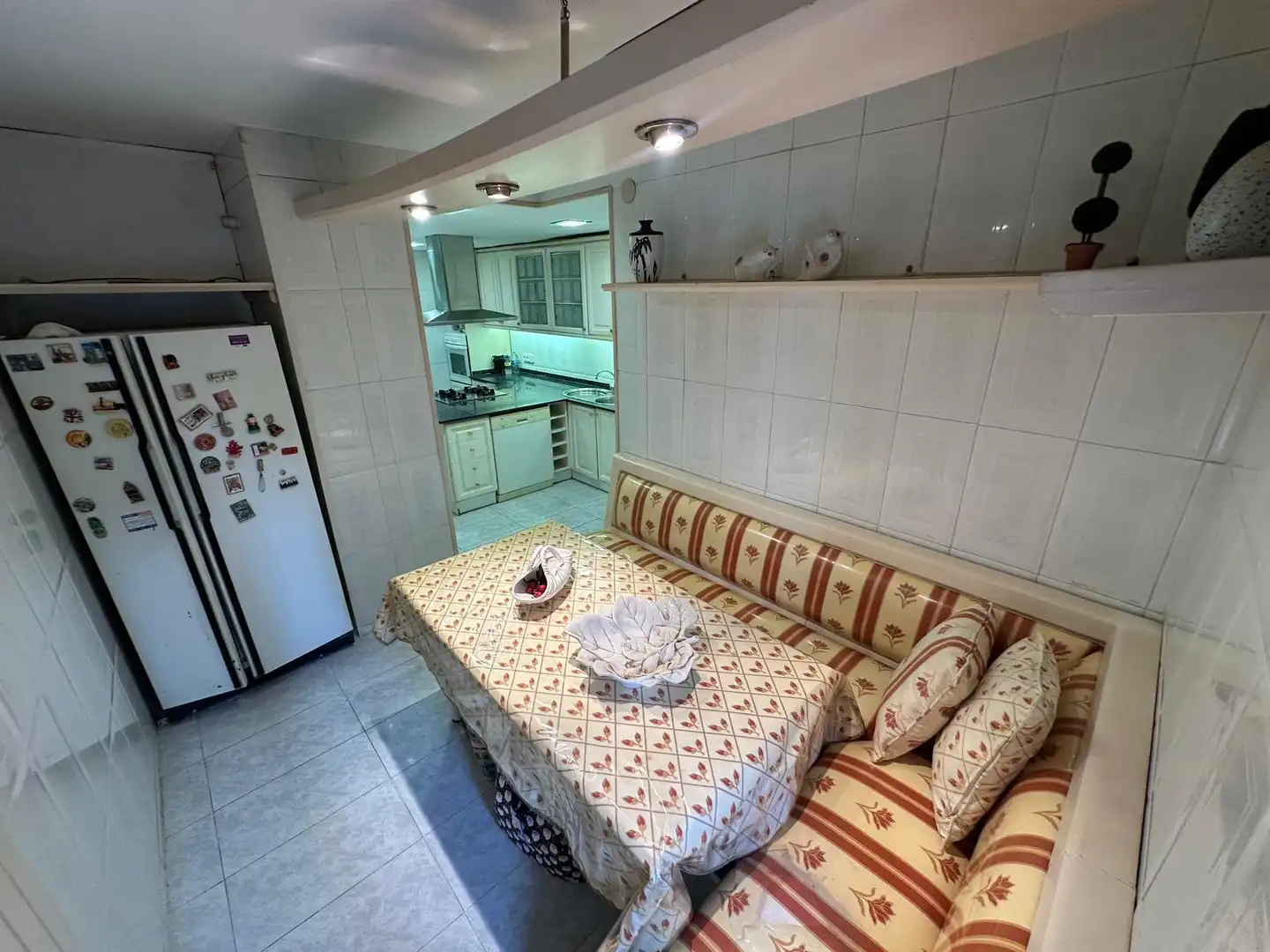 Kitchen of Flat for sale in Barcelona  with Parquet flooring, Furnished and Oven
