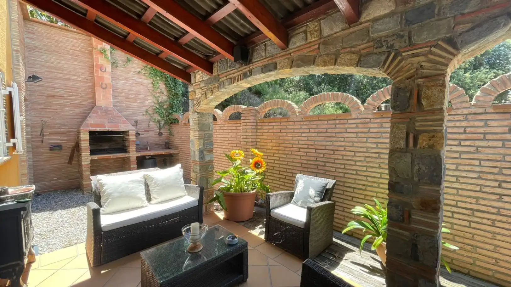 Terraza de Casa o chalet en venta en Begur con Aire acondicionado, Calefacción y Jardín privado