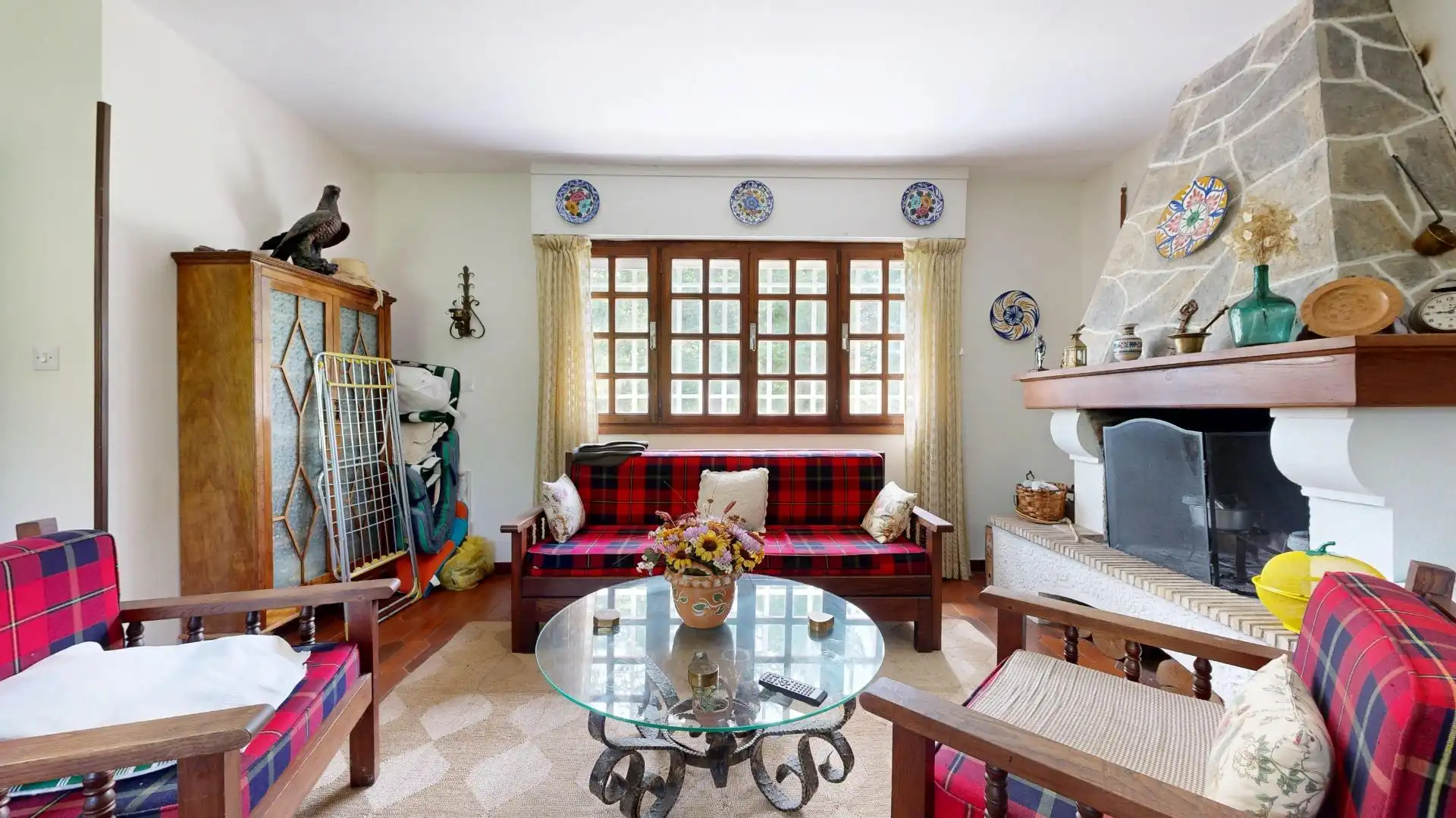 Sala d'estar de Casa o xalet en venda en Valle de Mena amb Jardí privat i Terrassa