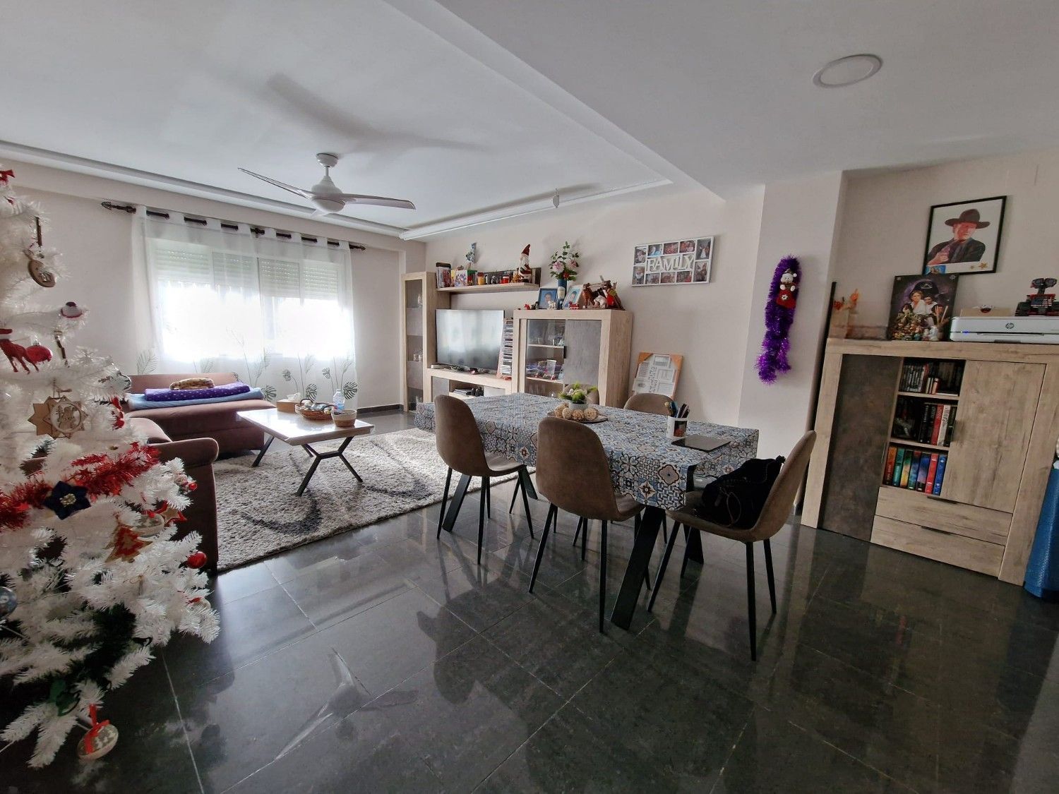 Living room of Flat for sale in Torrent  with Air Conditioner and Terrace