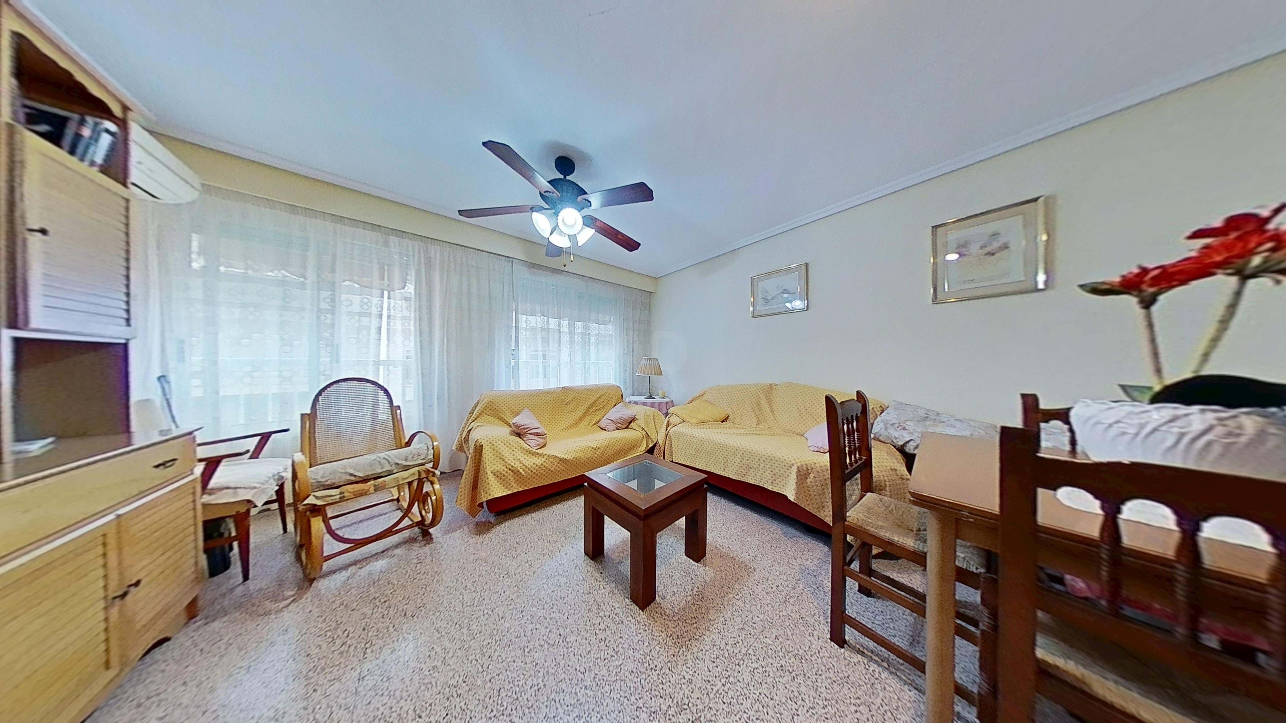 Living room of Flat for sale in Santa Pola  with Air Conditioner and Heating