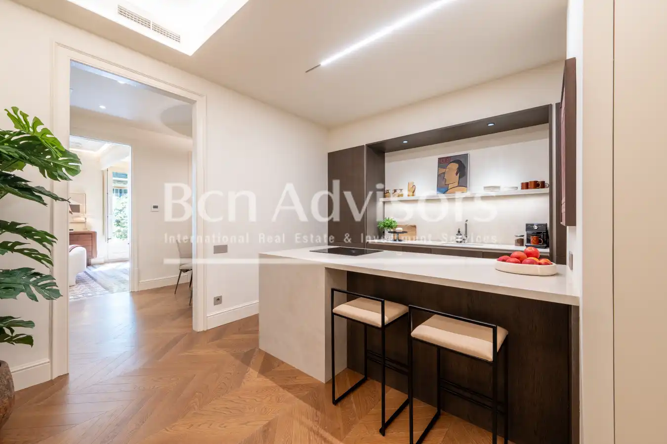 Cuina de Apartament en venda en Barcelona amb Aire condicionat, Calefacció i Terrassa