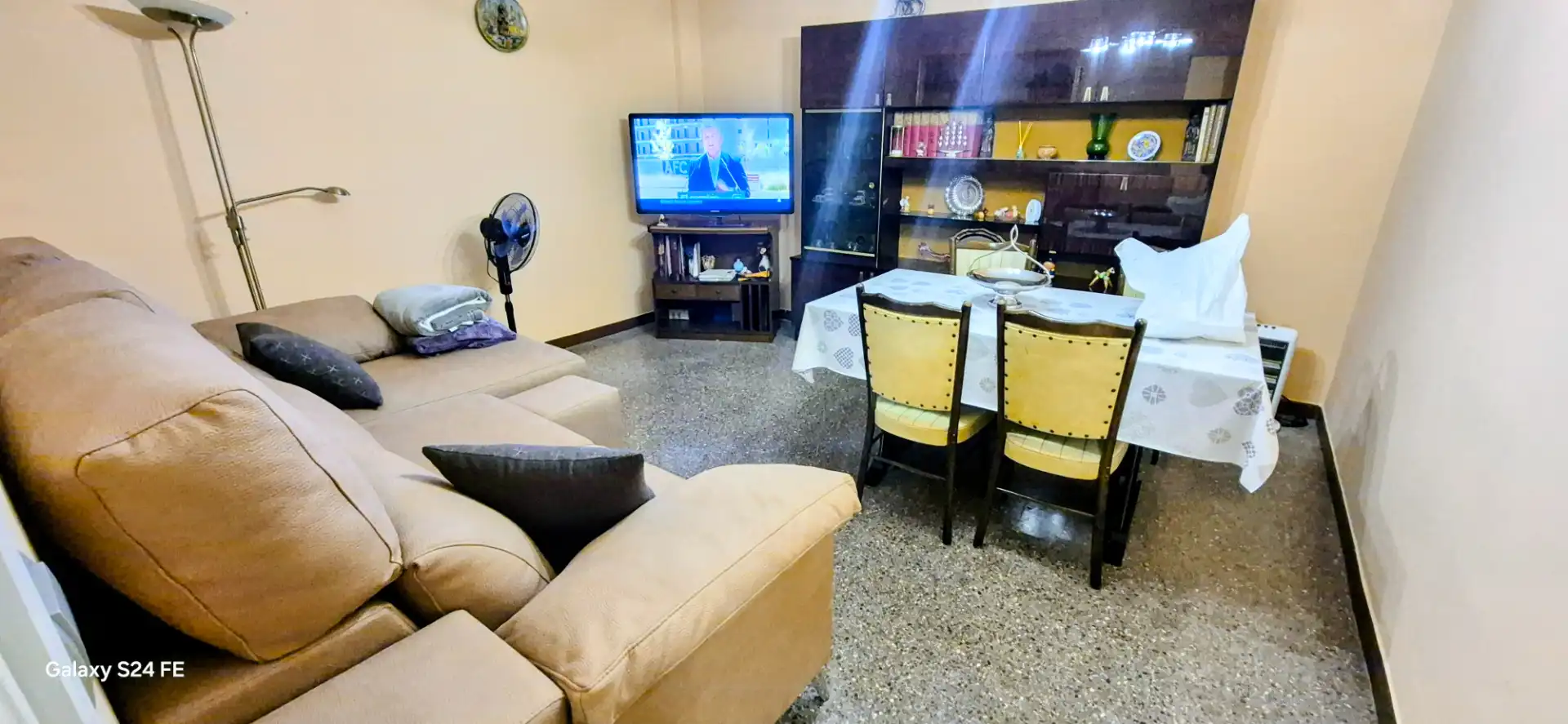 Living room of Flat for sale in Barcelona  with Air Conditioner, Furnished and Oven