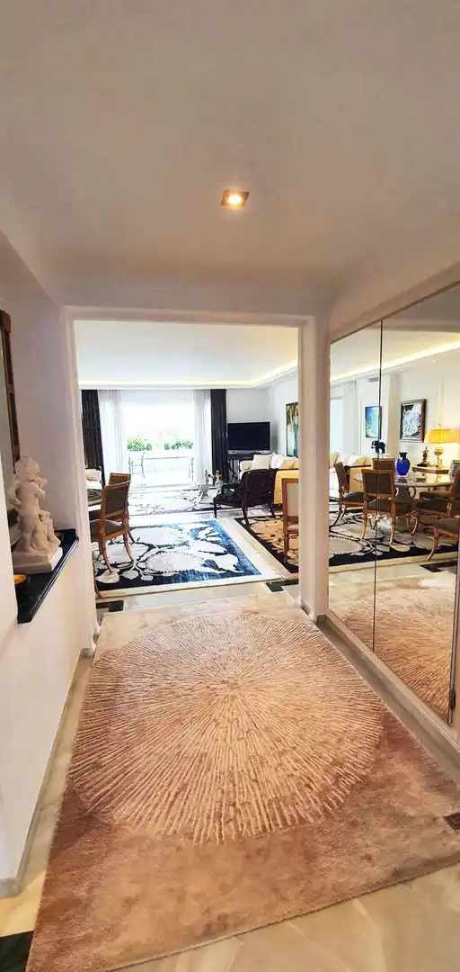 Wohnzimmer von Wohnungen zum Verkauf in Marbella mit Klimaanlage, Terrasse und Abstellraum