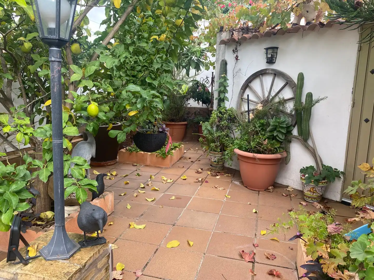 Terrassa de Casa o xalet en venda en Dos Hermanas amb Aire condicionat, Jardí privat i Terrassa