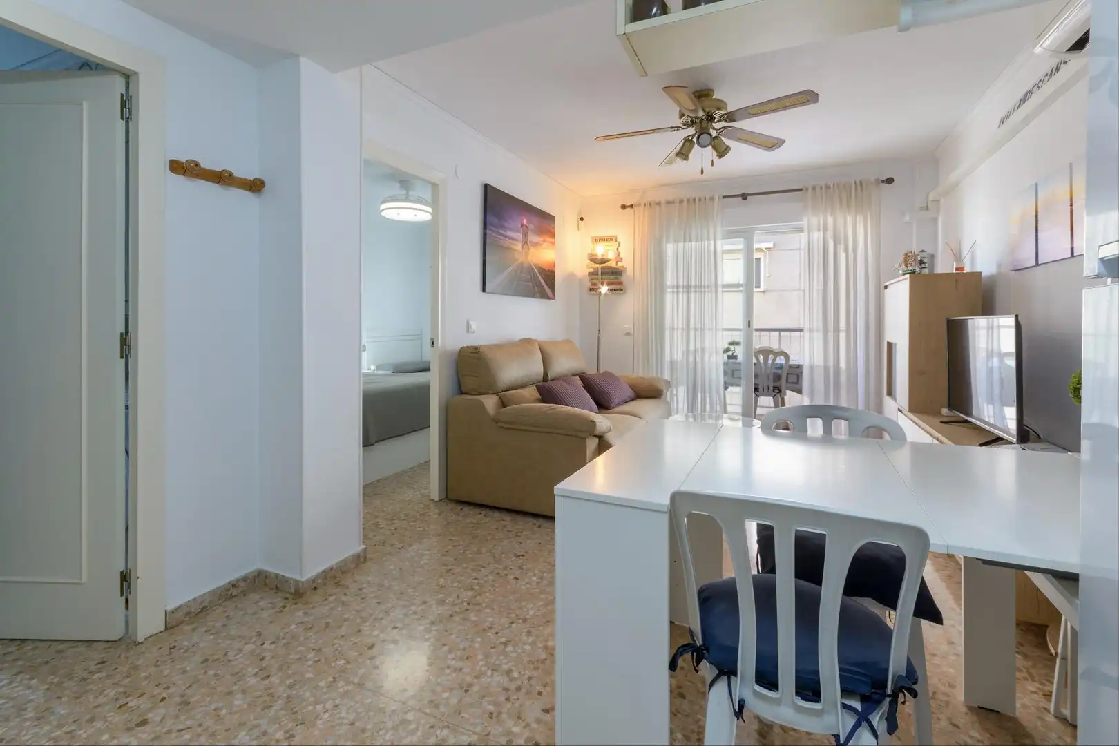 Habitación de Apartamento en venta en Bellreguard con Aire acondicionado, Calefacción y Terraza