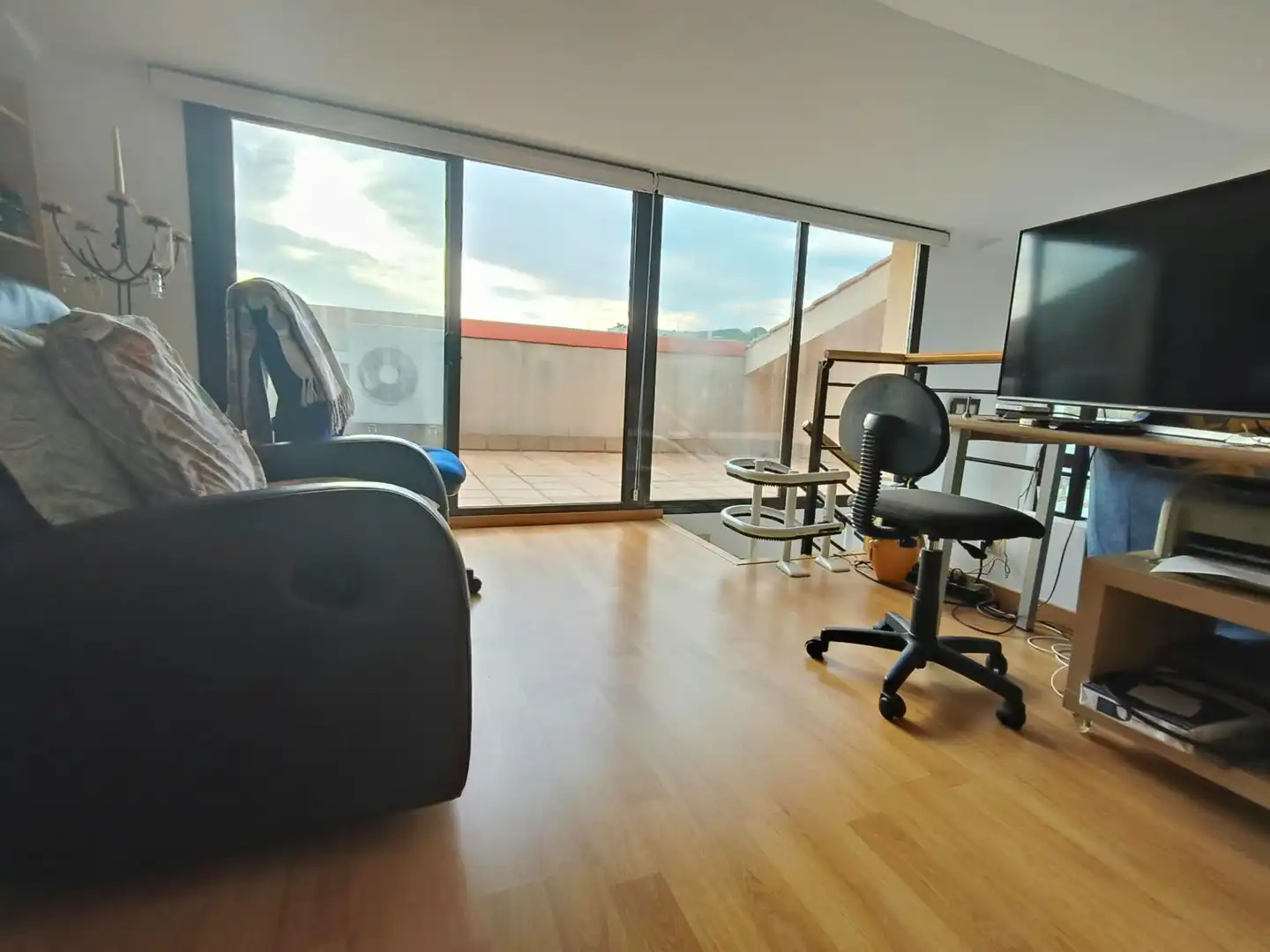Wohnzimmer von Haus oder Chalet zum Verkauf in Arenys de Mar mit Klimaanlage, Heizung und Privatgarten