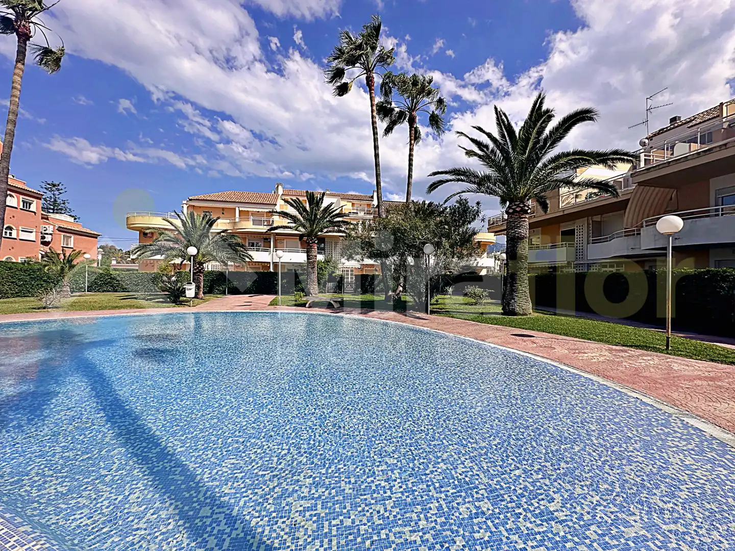 Swimming pool of Attic for sale in Dénia  with Air Conditioner, Furnished and Oven
