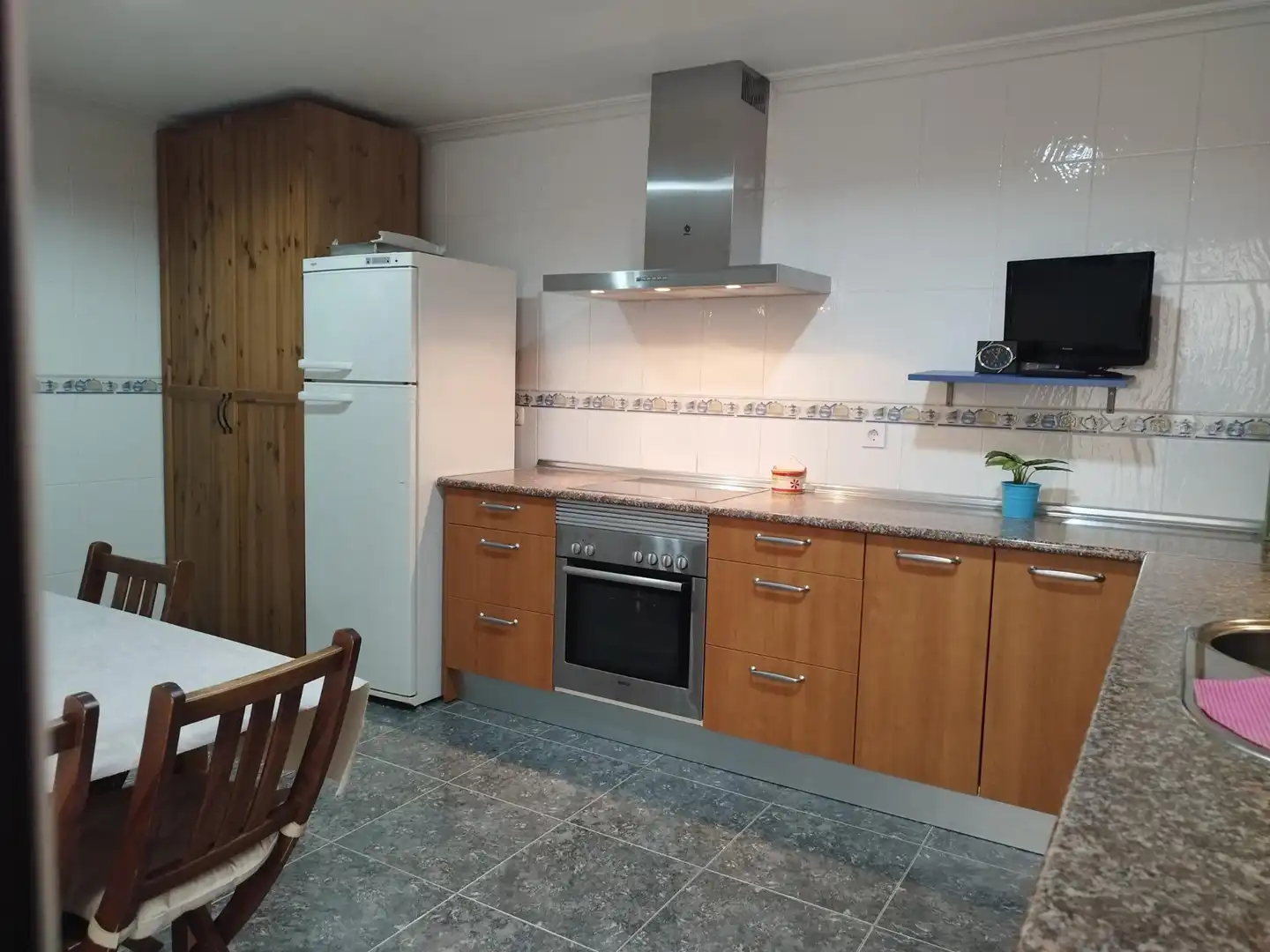 Kitchen of Flat for sale in Murcia  with Heating, Private garden and Storage room
