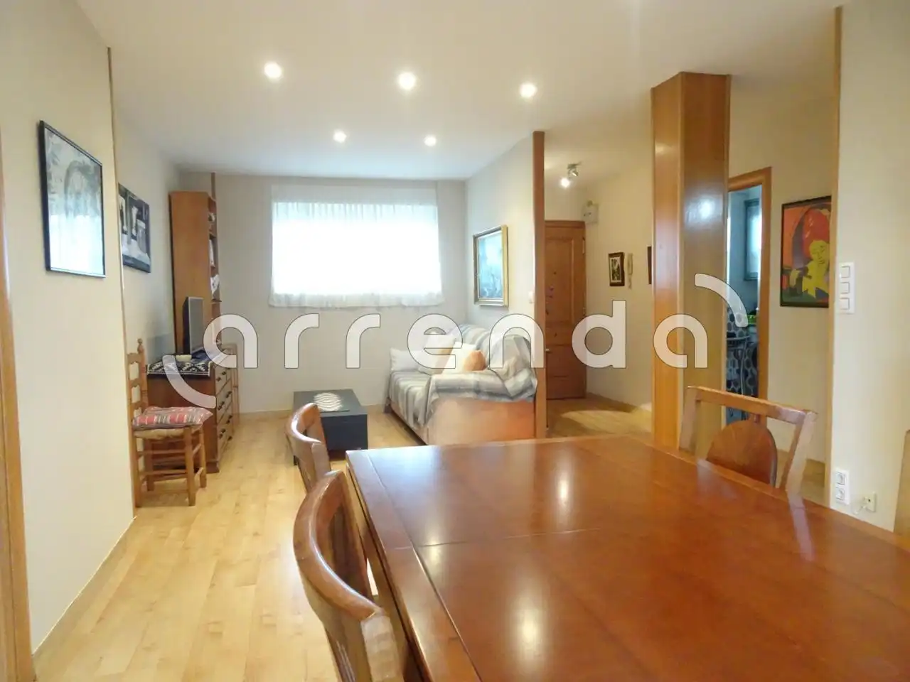 Wohnzimmer von Wohnung zur Miete in Santander mit Heizung, Terrasse und Möbliert