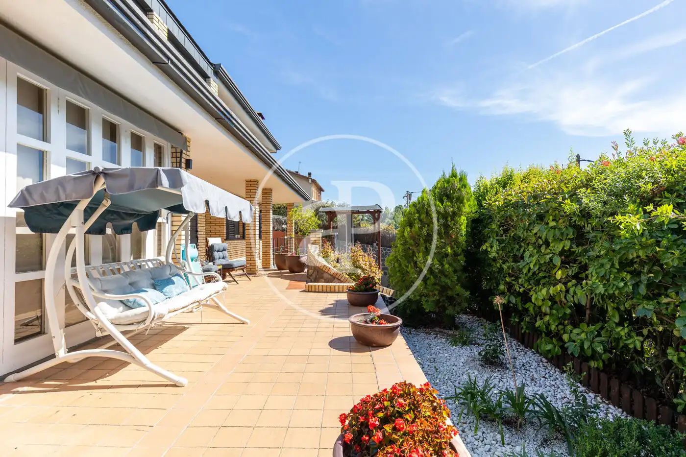 Terrassa de Casa o xalet en venda en Valldoreix