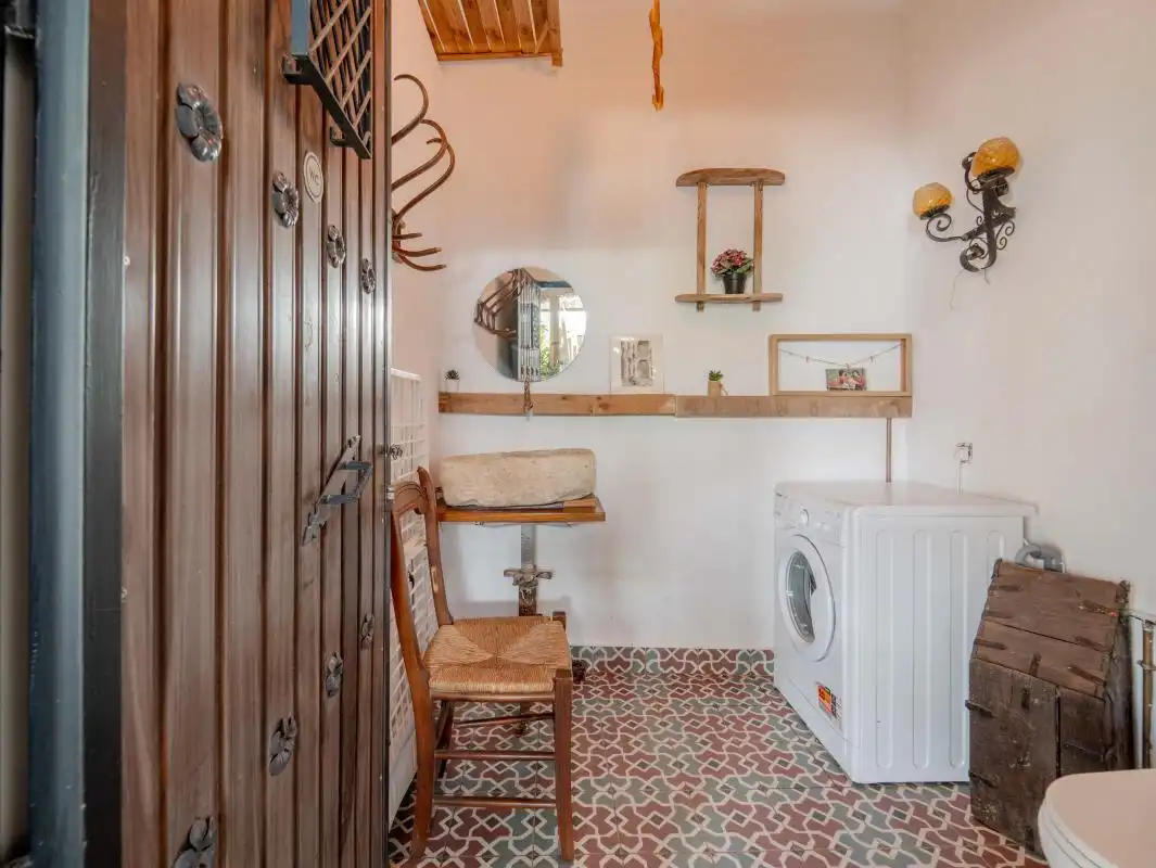Baño de Finca rústica en venta en Antequera con Aire acondicionado, Calefacción y Jardín privado