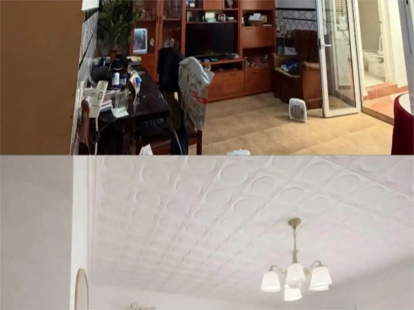 Sala d'estar de Casa o xalet en venda en Santa Amalia amb Aire condicionat i Balcó