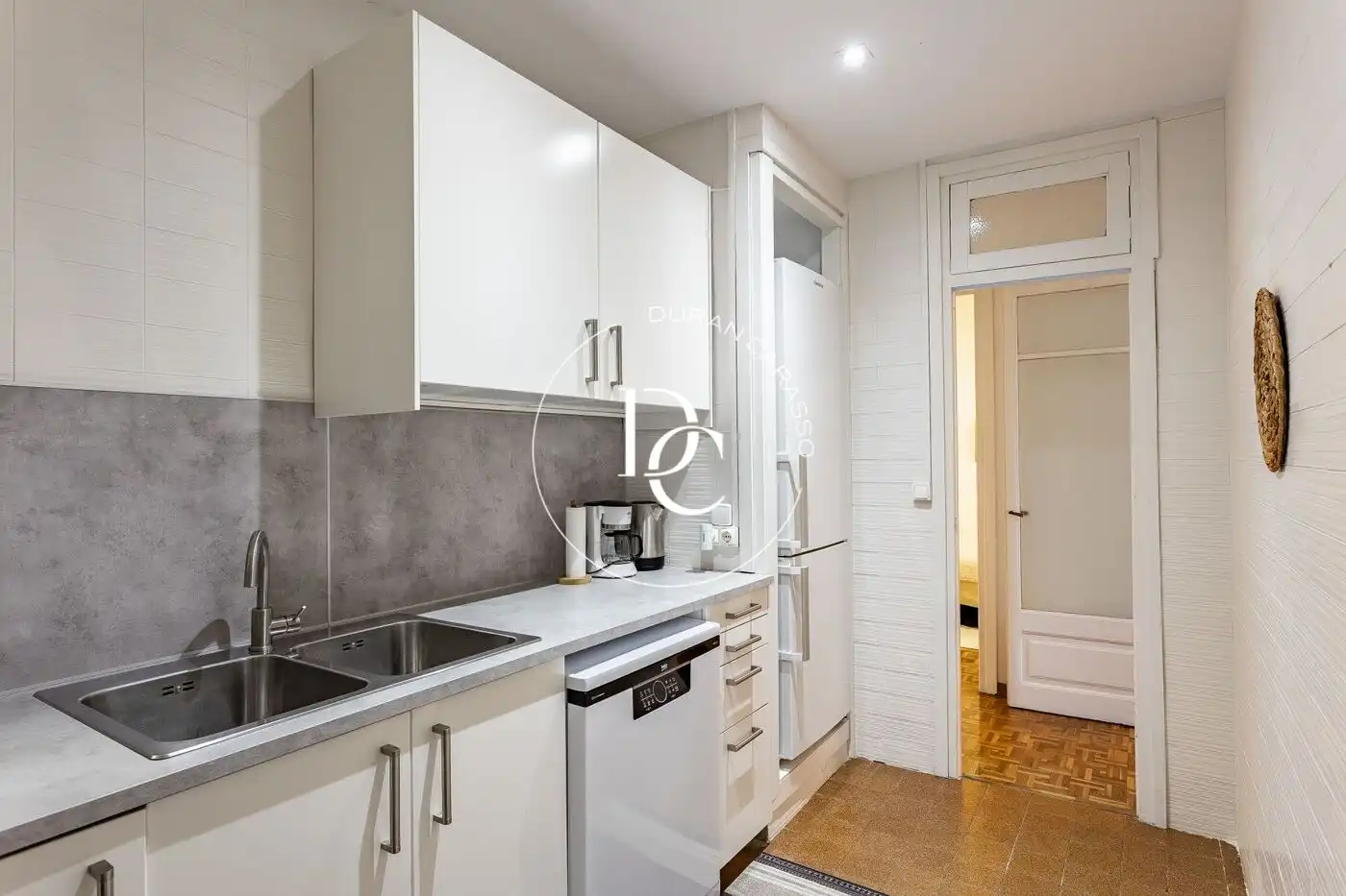 Kitchen of Flat for sale in Barcelona  with Air Conditioner, Heating and Furnished