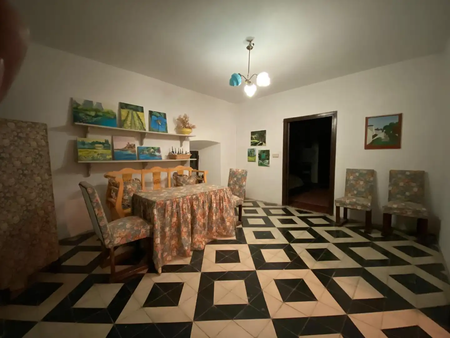 Comedor de Casa o chalet en venta en Bienvenida con Aire acondicionado, Calefacción y Jardín privado