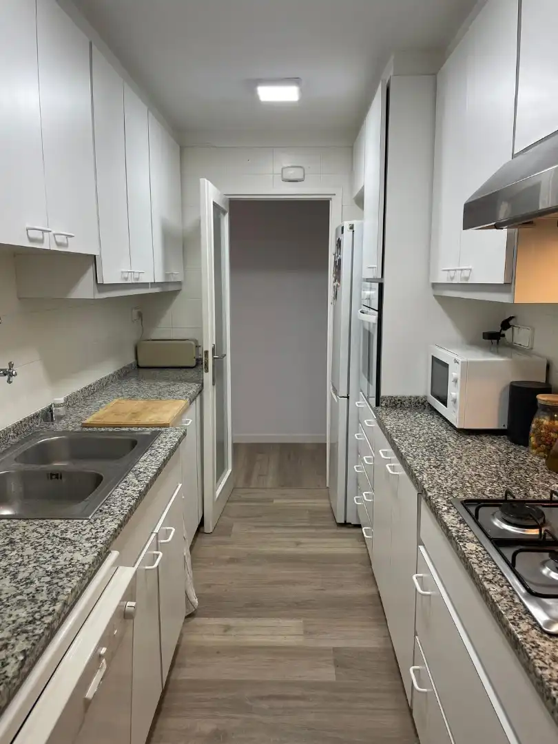 Küche von Wohnung zum Verkauf in Terrassa mit Möbliert