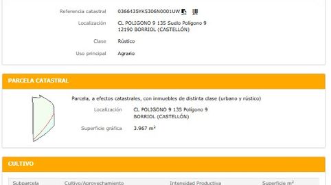 Terreno en venta en Calle Poligono 9 Borriol, immagine 3