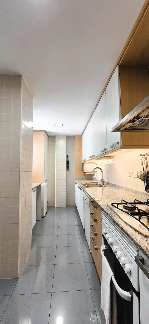 Küche von Maisonette zum Verkauf in Molins de Rei mit Klimaanlage, Heizung und Terrasse