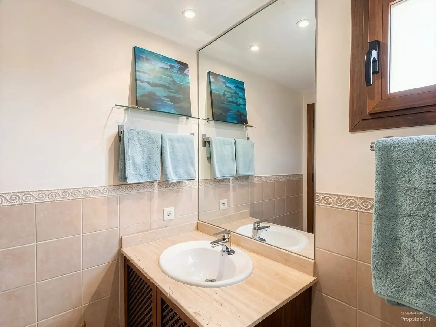 Baño de Apartamento en venta en  Palma de Mallorca con Aire acondicionado, Calefacción y Terraza
