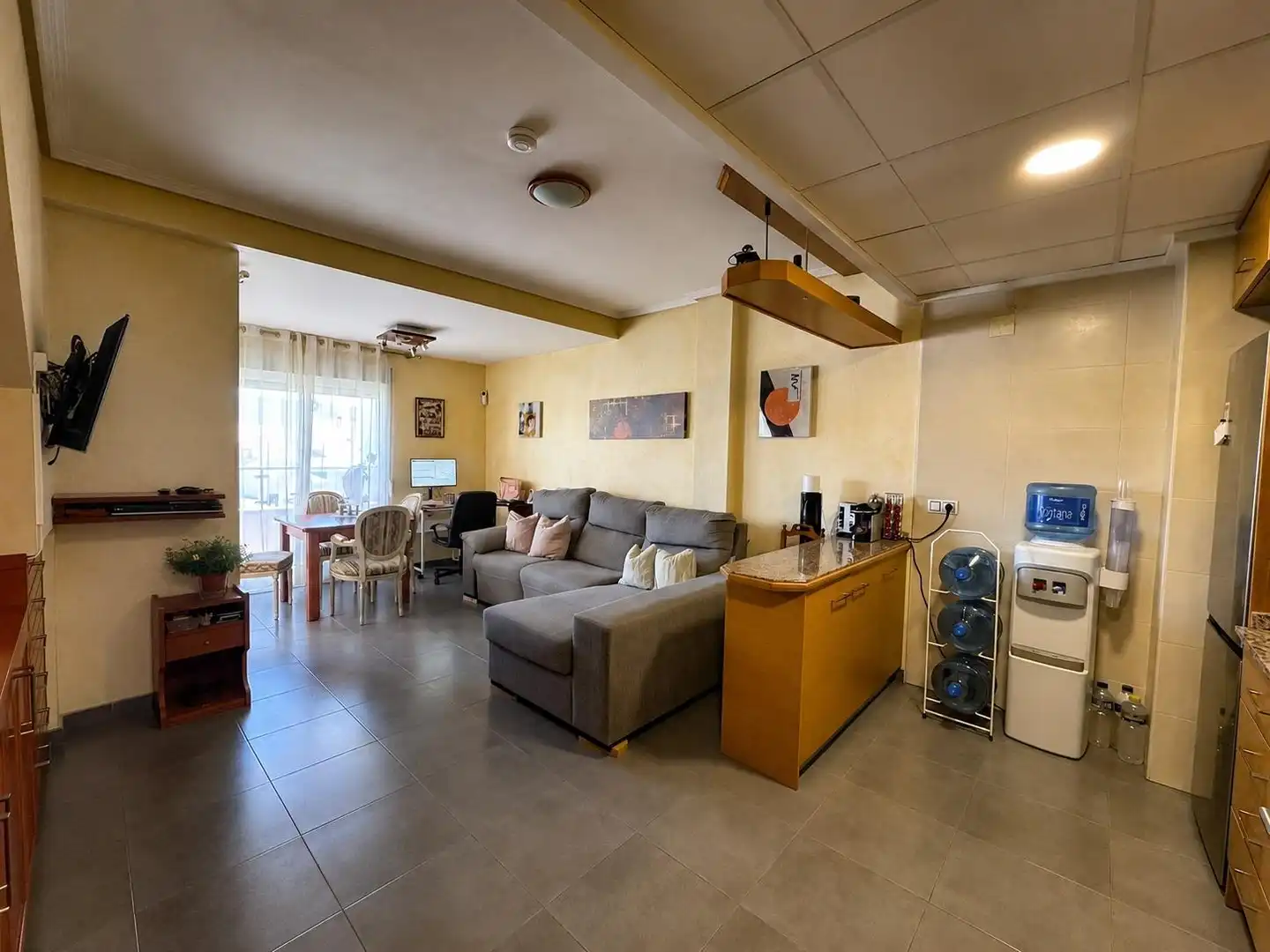 Sala d'estar de Àtic en venda en Ondara