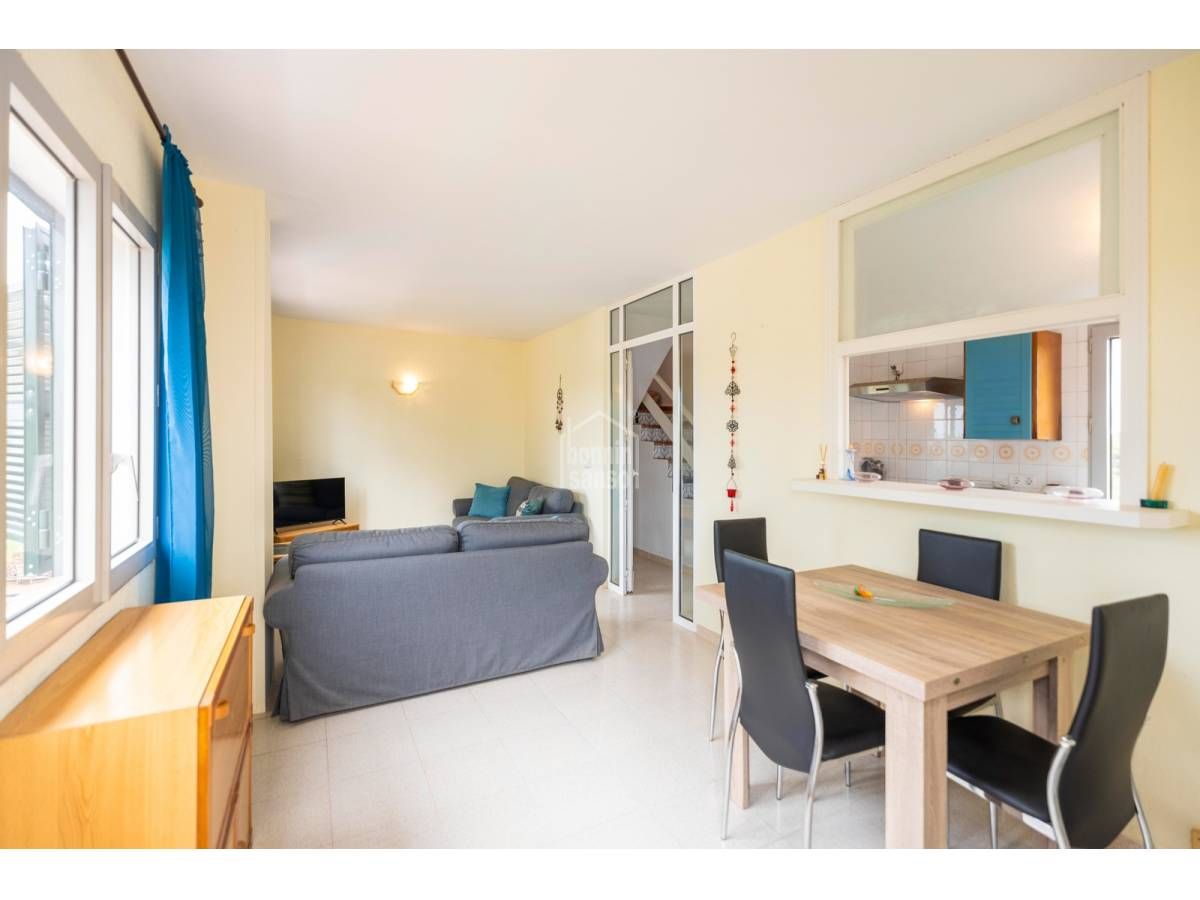 Sala de estar de Apartamento en venta en Ciutadella de Menorca con Calefacción, Terraza y Amueblado