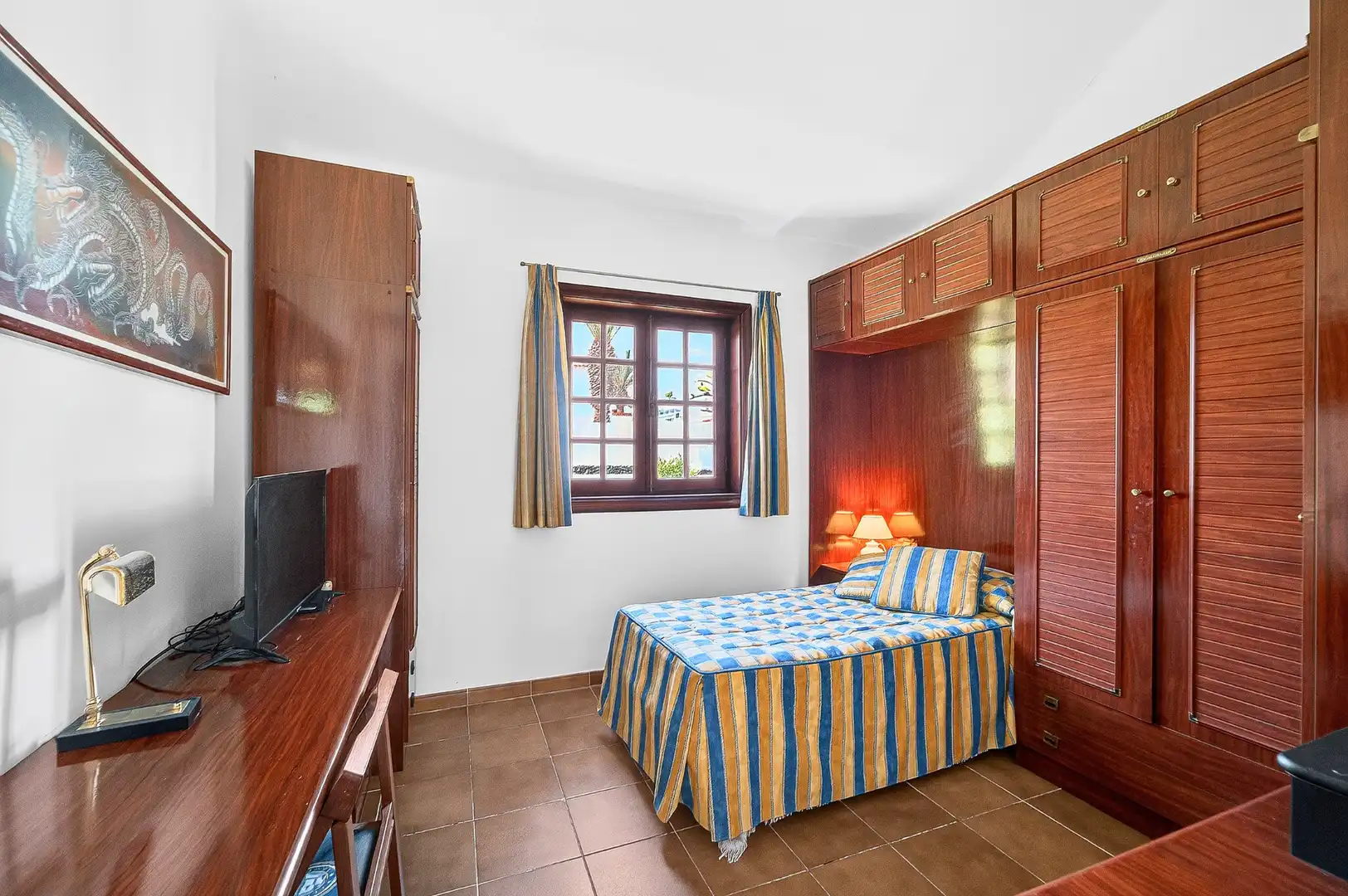 Dormitori de Casa o xalet en venda en San Miguel de Abona amb Aire condicionat, Jardí privat i Moblat